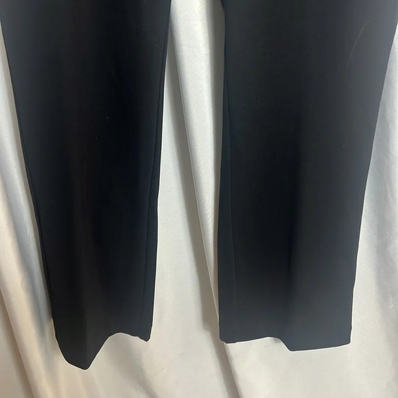 Alfani Pants with Faux Leather Trim Fit and Flare Size 18W - Picture 3 of 9